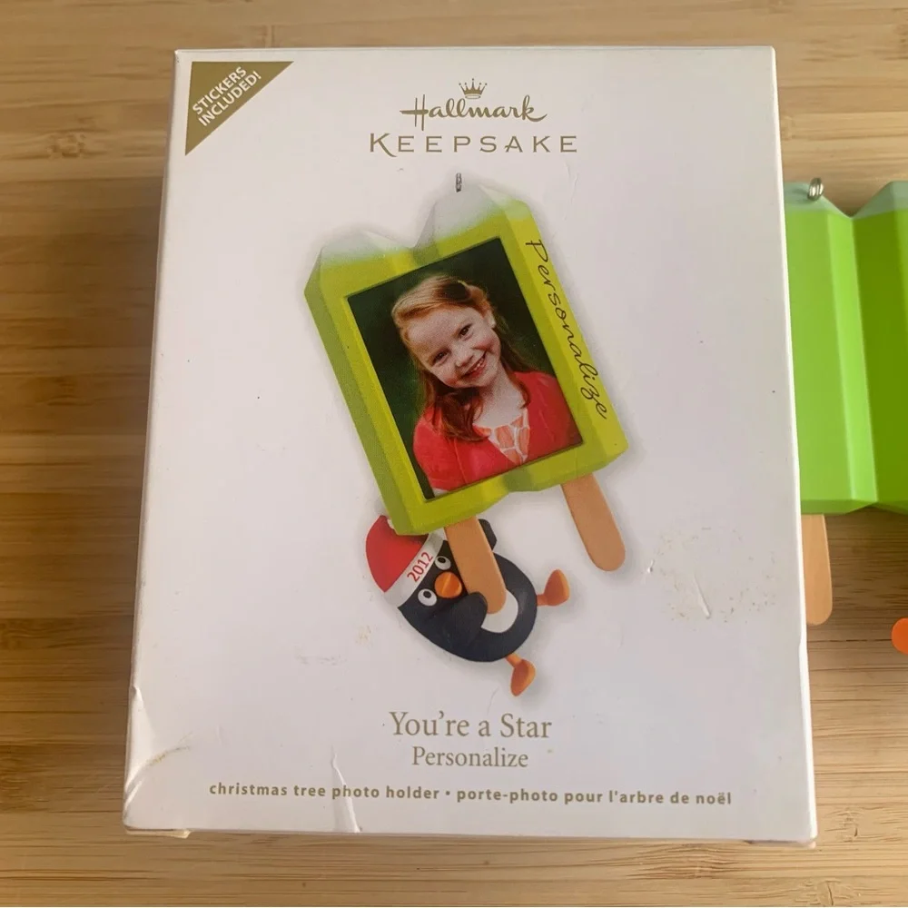 Hallmark Keepsake Ornament * You’re A Star * Photo Holder